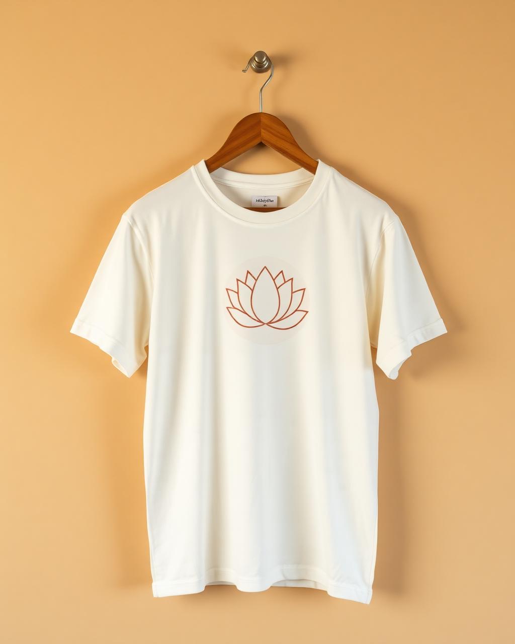 Lotus Print Tee — T-Shirts